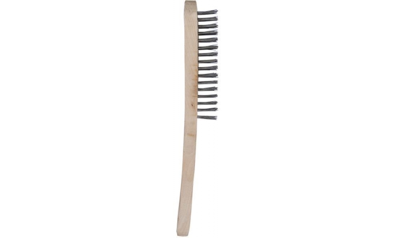 Wooden Handle Stainless Steel Wire Brush