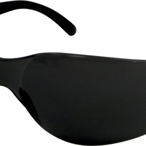 Dark Frameless Safety Glasses
