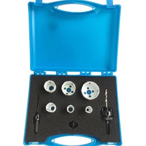 9 Piece Plumbers Holesaw Set